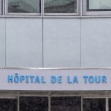 L'hôpital de La Tour, ici sur son site de Meyrin (GE), s'étend à Sion (archives). KEYSTONE/MARTIAL TREZZINI